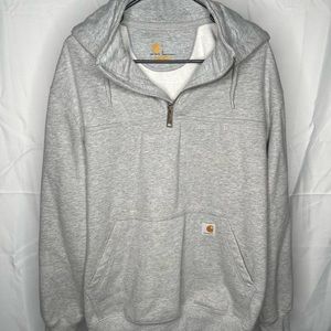 Carhartt Mens Large Original Fit Quarter-Zip Sweatshirt
